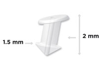 Punctal Stenosis - Preloaded PVP Perforated Plug